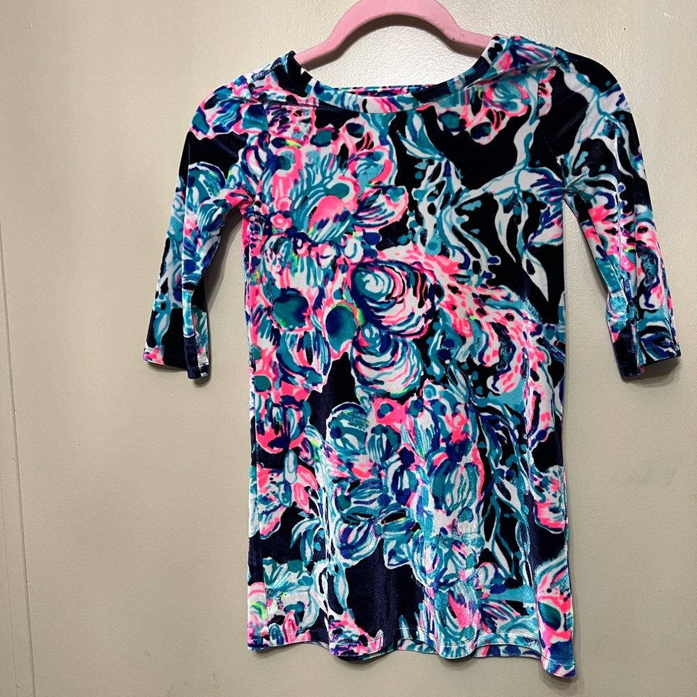 velvet lily pulitzer dress